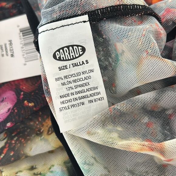 Parade Multicolor Sheer Mesh Bodysuit(Size Small) - Picture 8 of 8